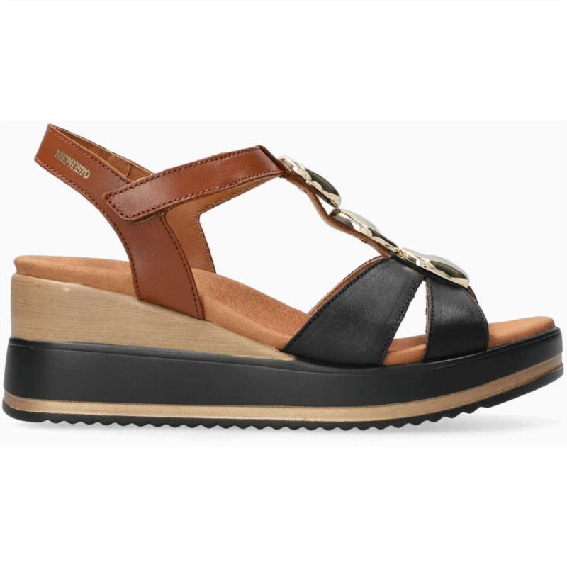 SANDALIA PARA MUJER MEPHISTO SALLIE SILK BLACK