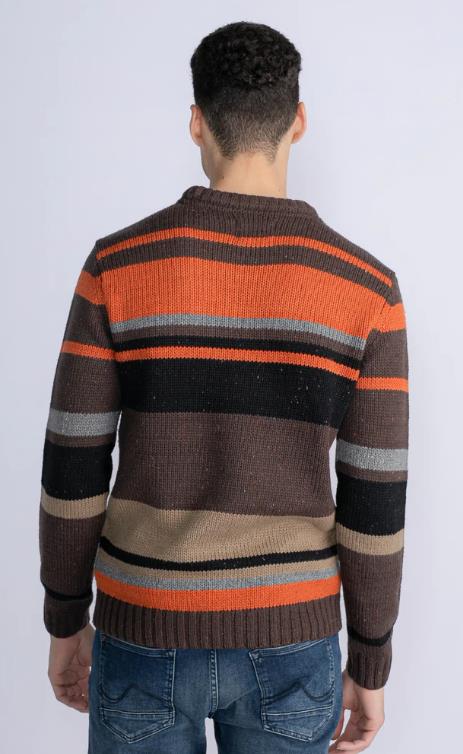 JERSEY PARA HOMBRE PETROL STRIPED PULLOVER MUNDELEIN