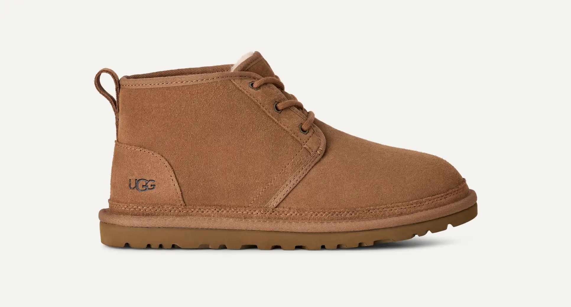 Hombre Botas de ante Neumel CHESTNUT