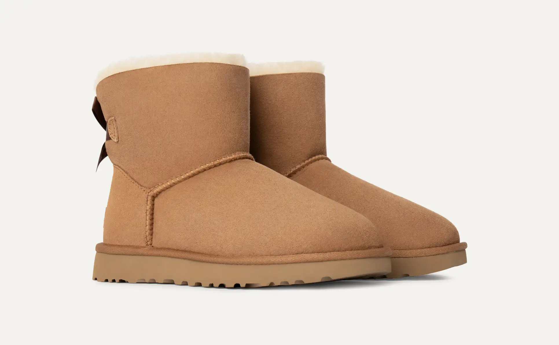 Mujer Botas Mini Bailey Bow II CHESTNUT