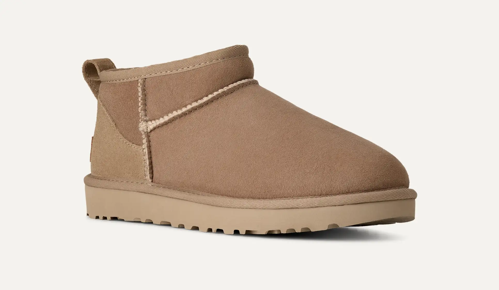 Mujer Botas Classic Ultra Mini SAND