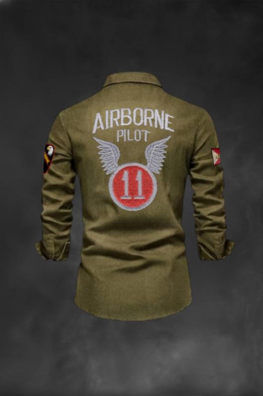 Sobrecamisa de hombre Lasal AIR kaki