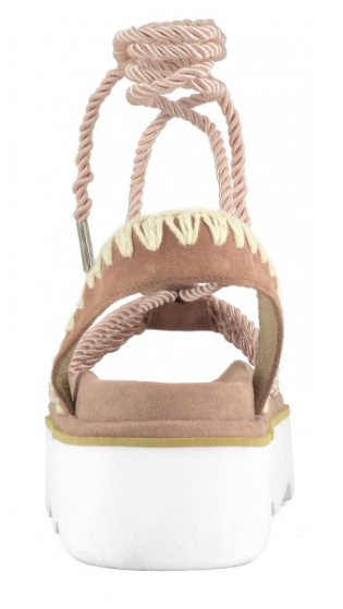 SANDALIA PARA MUJER MOU NEW BIO ALL ROPE LACE UP